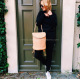With instruction Bree Stockholm bucket bag pattern drawstring pattern PDF ACC-106 leather craft patterns leathercraft pattern