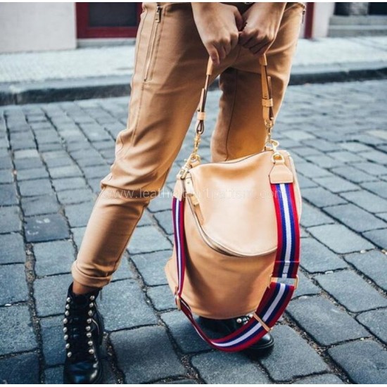 With instruction Bree Stockholm bucket bag pattern drawstring pattern PDF ACC-106 leather craft patterns leathercraft pattern