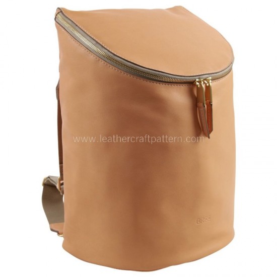 With instruction Bree Stockholm bucket bag pattern drawstring pattern PDF ACC-106 leather craft patterns leathercraft pattern