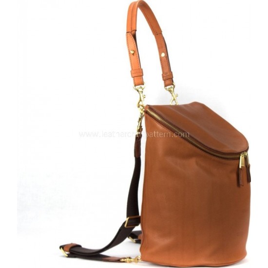 With instruction Bree Stockholm bucket bag pattern drawstring pattern PDF ACC-106 leather craft patterns leathercraft pattern