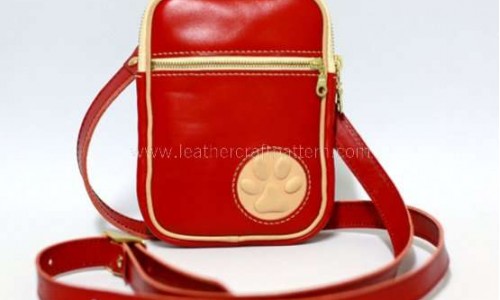 How to make a leater cross body bag