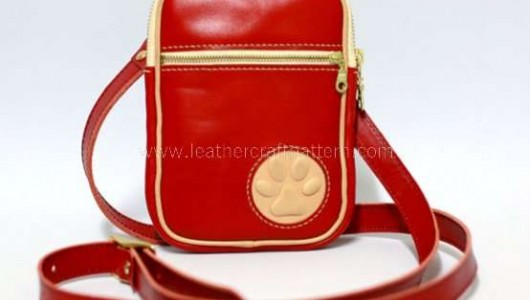 How to make a leater cross body bag