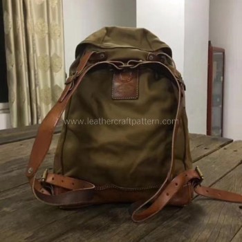 With instruction Swiss Salt and Pepper Rucksack pattern PDF instant download ACC-113