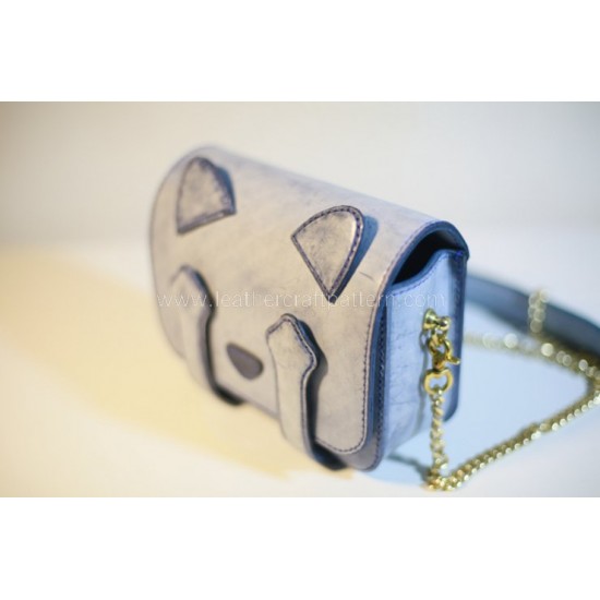 With instruction - Cat bag pattern PDF instant download ACC-115