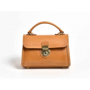 With instruction women handbag pattern pdf leather bag pattern ACC-126