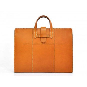 With instruction 2 in 1 Leather bag pattern briefcase pattern pdf donwload ACC-128