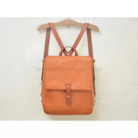 leather templates, leather rucksack templates, leather backpack ...