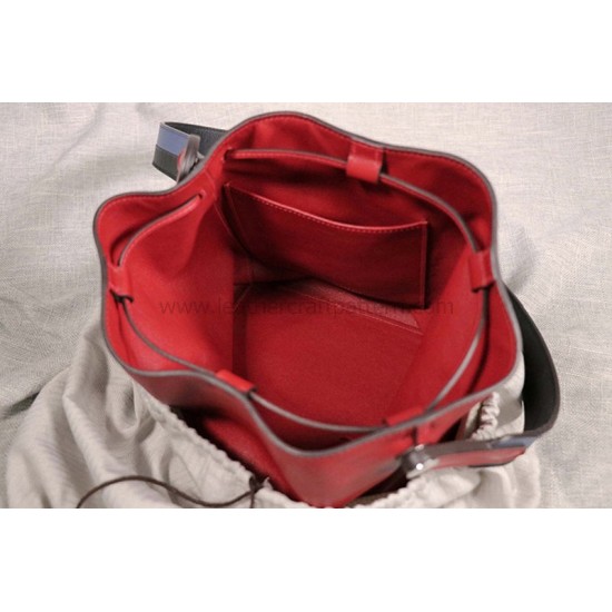 With 80 pictures detailed instruction Hermes Licol drawstring bucket bag pattern pdf download ACC-137
