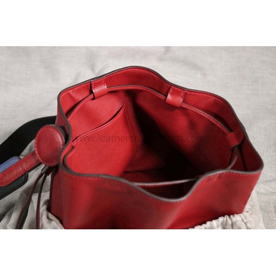 With 80 pictures detailed instruction Hermes Licol drawstring bucket bag pattern pdf download ACC-137