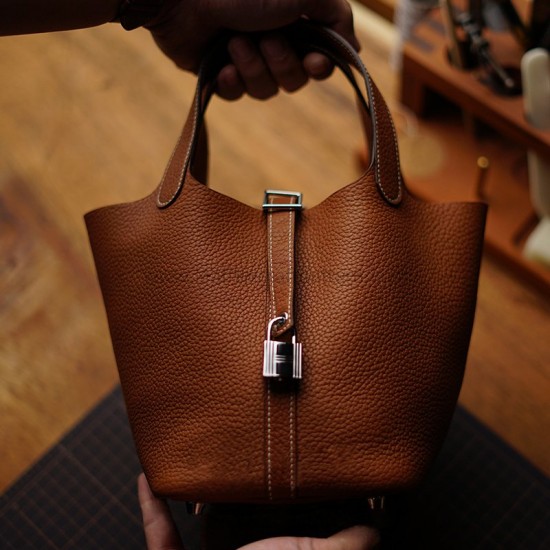 2 in 1 - With 125 pictures detailed instruction Hermes Picotin 18 and 22 bucket bag pattern pdf download ACC-138 2 in 1 - With 125 pictures detailed instruction Hermes Picotin 18 and 22 bucket bag pattern pdf download ACC-138