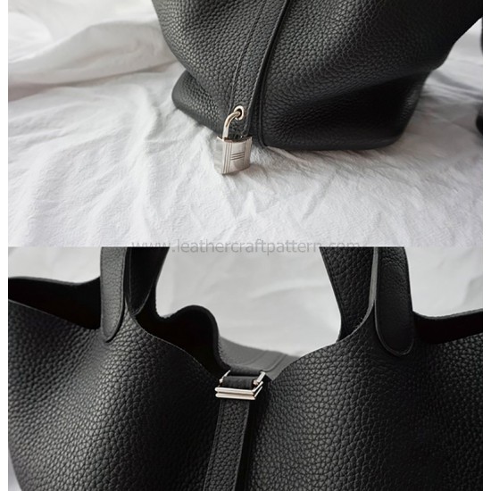 2 in 1 - With 125 pictures detailed instruction Hermes Picotin 18 and 22 bucket bag pattern pdf download ACC-138 2 in 1 - With 125 pictures detailed instruction Hermes Picotin 18 and 22 bucket bag pattern pdf download ACC-138