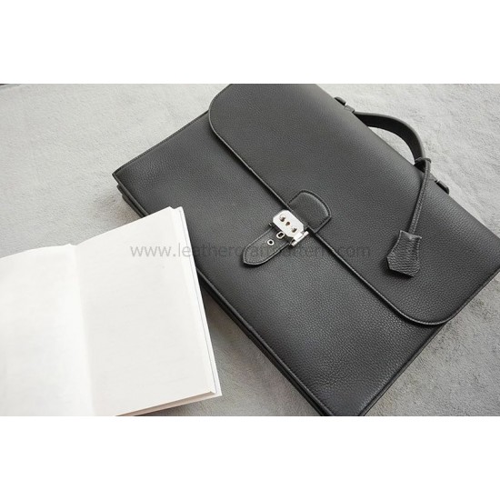 With 50 pictures instruction Hermes Sac a Depeches briefcase pattern pdf download ACC-139