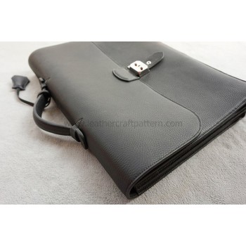 With 50 pictures instruction Hermes Sac a Depeches briefcase pattern pdf download ACC-139
