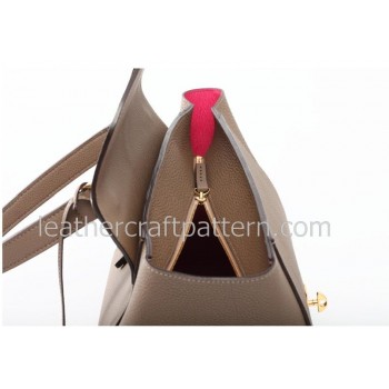Leather bag patterns, lady handbag patterns , dress bag patterns, patterns, PDF instant download, leathercraft pattern ACC-14