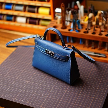 With 394 detailed pictures instruction Hermes Kelly mini 2 Pochette (Generation 2) pattern pdf download ACC-144