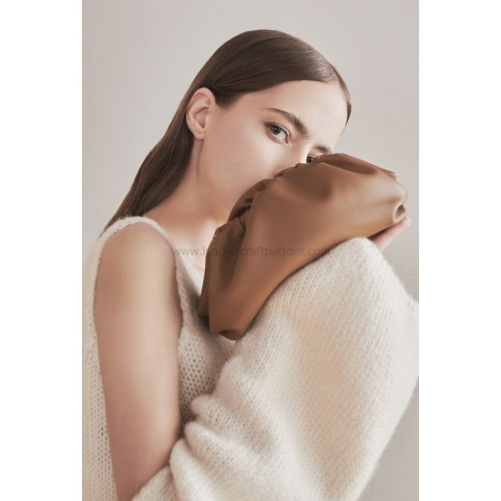 With 50 detailed pictures instruction Bottega Veneta Cloud mini pouch 20 pattern pdf download ACC-158 With 50 detailed pictures instruction Bottega Veneta Cloud mini pouch 20 pattern pdf download ACC-158