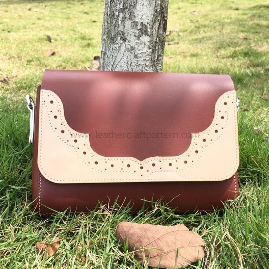 With 40 detailed pictures instruction Brogue style bag pattern pdf download ACC-161