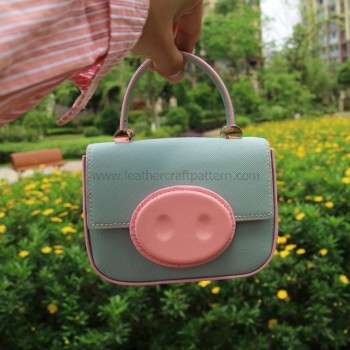 With 25 pictures instruction Pig nose sling bag pattern pdf download ACC-166