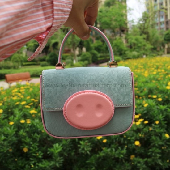 With 25 pictures instruction Pig nose sling bag pattern pdf download ACC-166 With 25 pictures instruction Pig nose sling bag pattern pdf download ACC-166