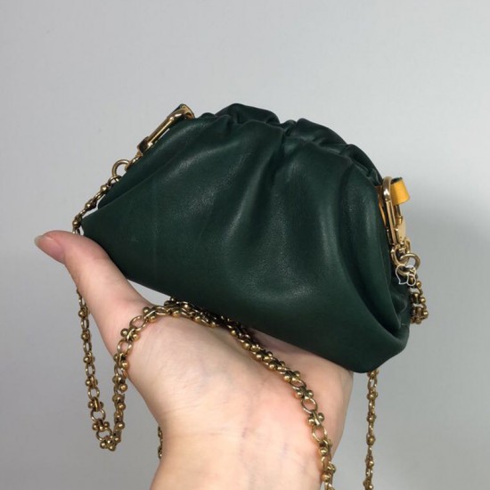With 50 pictures detailed instruction Bottega Veneta super mini cloud pouch 12 pattern pdf download ACC-171