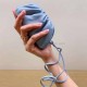 With 50 pictures detailed instruction Bottega Veneta super mini cloud pouch 12 pattern pdf download ACC-171