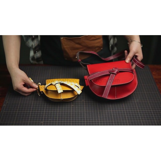 2 in 1 - With 50 pictures detailed instruction LOEWE Gatebag Mini, Gatebag Small pattern pdf download ACC-180