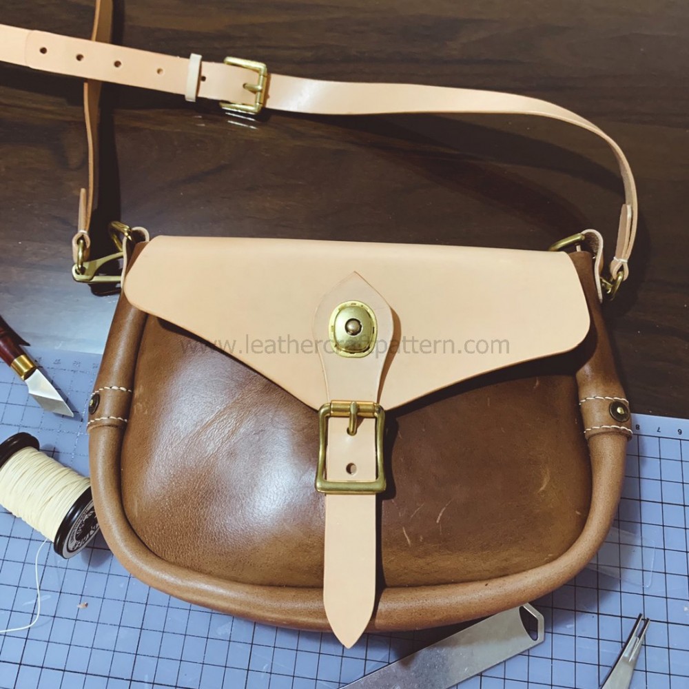 Saddle bag pattern, templates, bag templates, pdf, download
