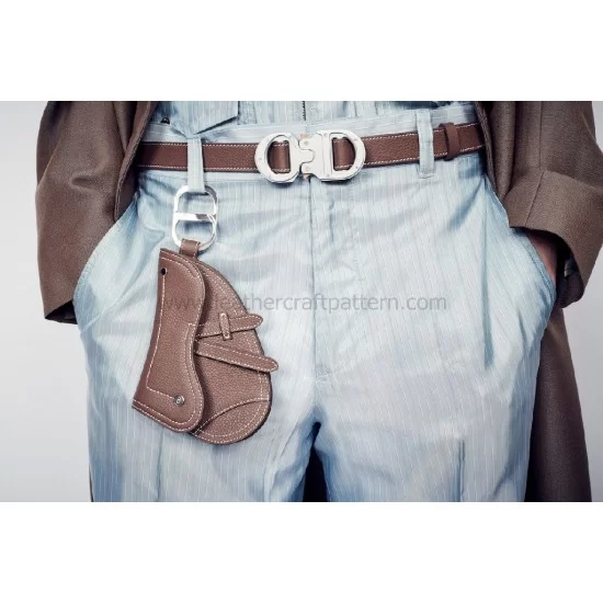 Dior, waist pack, saddle bag, pattern, pdf, download