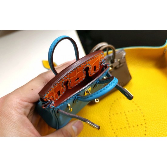 With 205 pictures detailed instruction Hermes Birkin super mini charm pattern pdf download ACC-204