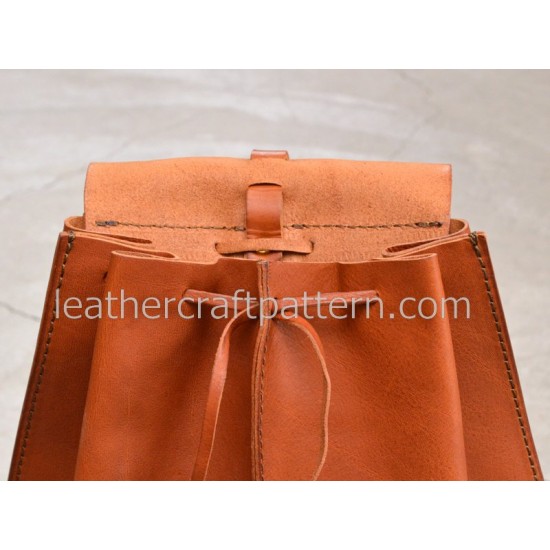 With instruction PDF sewing patterns shoulder bag messenger bag insant download ACC-21 woman bag pattern leather working pattern leather working tools
