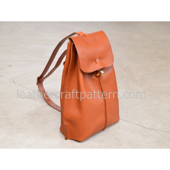 With instruction PDF sewing patterns shoulder bag messenger bag insant download ACC-21 woman bag pattern leather working pattern leather working tools
