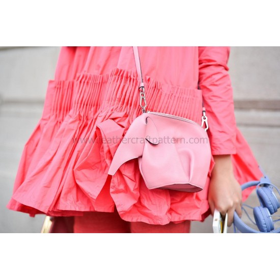 With 220 detailed pictures instruction LOEWE Elephant shoulder bag 21 pattern pdf download ACC-213