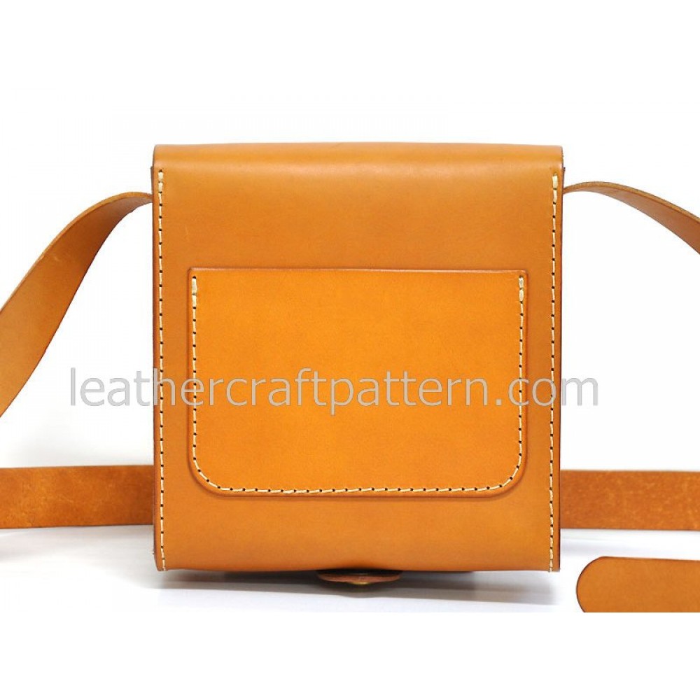 leather bag pattern, messenger bag pattern, bag sewing pattern, pdf