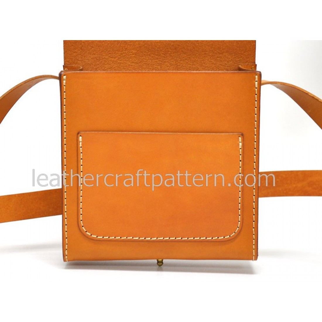 leather bag pattern, messenger bag pattern, bag sewing pattern, pdf