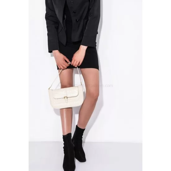■JILLSTUART■ Miranda accordion shoulder bag 2color JLBA5F5 Coastal Flip Lock Slim Crossbody