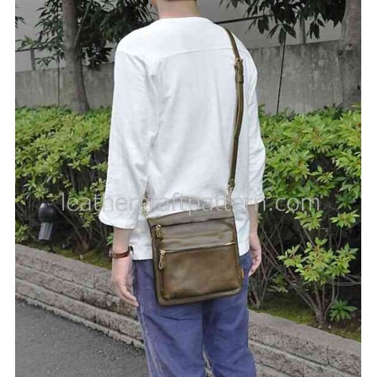 With instruction leather bag pattern messenger bag pattern bag sewing pattern PDF instant download ACC-25 With instruction leather bag pattern messenger bag pattern bag sewing pattern PDF instant download ACC-25