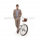 With Instruction Bicycle bag pattern shoulder bag pattern bag sewing patterns PDF ACC-26 hand stitched leather pattern leather pattern