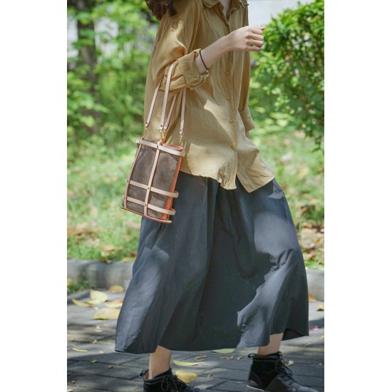 With 106 pictures instruction Cage bag PDF pattern download ACC-260