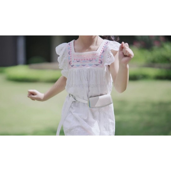 3 in 1 - With 400 detailed pictures instruction waist pack, sling bag, clutch PDF pattern download ACC-263