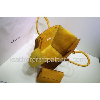 With instruction leather women trapeze bag pattern leather handbag PDF download ACC-28 leather bag pattern