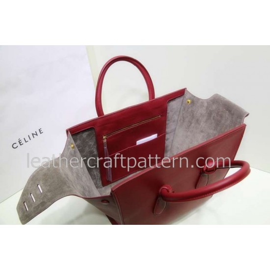 With instruction leather women trapeze bag pattern leather handbag PDF download ACC-28 leather bag pattern