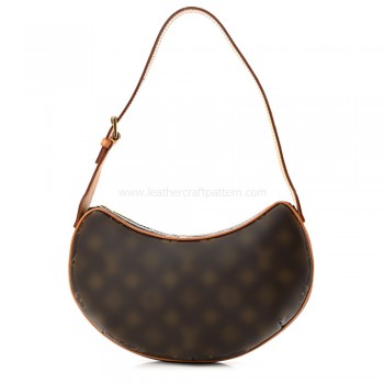 With 17 detailed pictures instruction Vintage LV Croissant PM pattern pdf download ACC-281