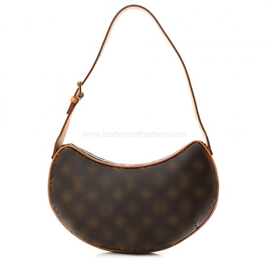 With 17 detailed pictures instruction Vintage LV Croissant PM pattern pdf download ACC-281