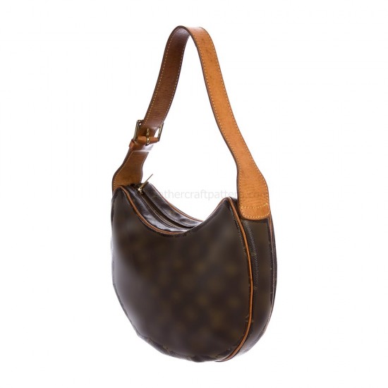 With 17 detailed pictures instruction Vintage LV Croissant PM pattern pdf download ACC-281