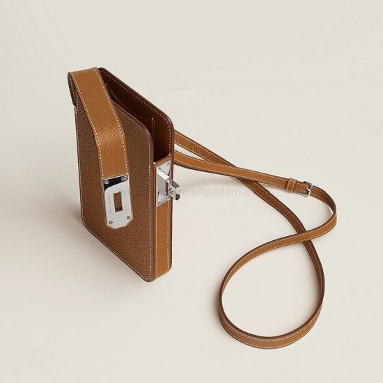 With 133 detailed pictures instruction Hermes Hac A Box phone case pattern pdf download ACC-299