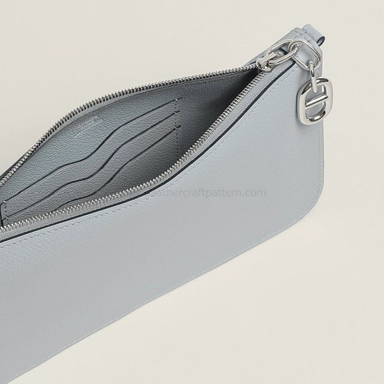 With 85 detailed pictures instruction Hermes Zipengo Chaine d'Ancre To Go pouch pattern pdf download ACC-300