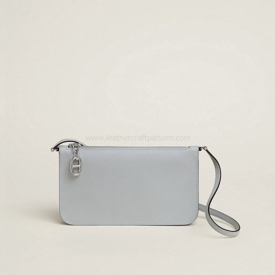 With 85 detailed pictures instruction Hermes Zipengo Chaine d'Ancre To Go pouch pattern pdf download ACC-300