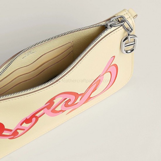 With 85 detailed pictures instruction Hermes Zipengo Chaine d'Ancre To Go pouch pattern pdf download ACC-300