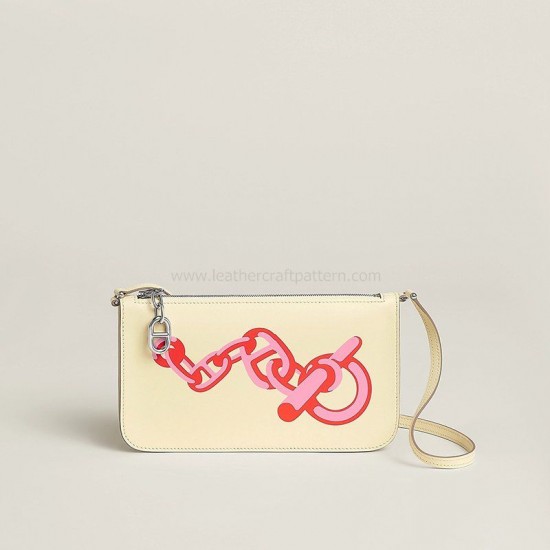 With 85 detailed pictures instruction Hermes Zipengo Chaine d'Ancre To Go pouch pattern pdf download ACC-300