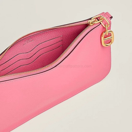 With 85 detailed pictures instruction Hermes Zipengo Chaine d'Ancre To Go pouch pattern pdf download ACC-300